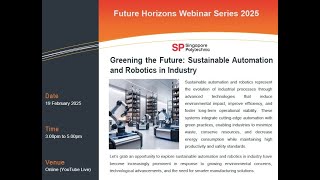 Greening the Future: Sustainable Automation and Robotics in Industry