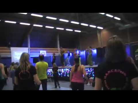 zumba MASTERCLASS- ON STAGE with The incredible great Steve Boedt