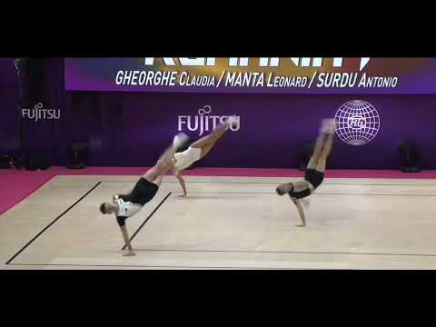17th Aerobic Gymnastics World Championships Final - Trio Romania 1 🇷🇴