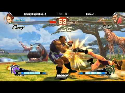 Johnny CupCakes (Ryu/Cammy) vs Keno (Balrog) WNF 6.5 AE 2012