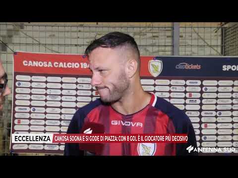 20 OTTOBRE 2025 - ECCELLENZA, CANOSA SOGNA E SI GODE DI PIAZZA: CON 8 GOL È GIOCATORE PIÙ DECISIVO