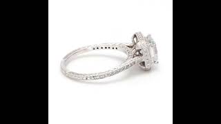 Victoria Art Deco Inspired Engagement Ring