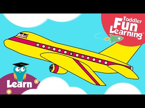 Let's Build...a Plane | Toddler Fun Learning