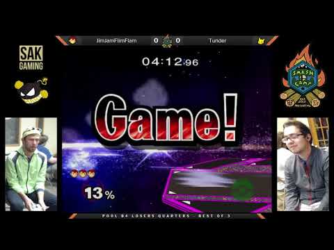 Smash Camp Wave 2 Pools - Tunder (Pikachu) vs JimJamFlimFlam (Ness)