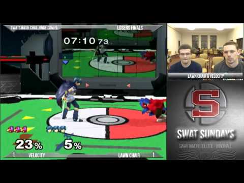 Swat Sundays #6: Velocity (Falco) vs Lawn Chair (Marth) - Losers Finals