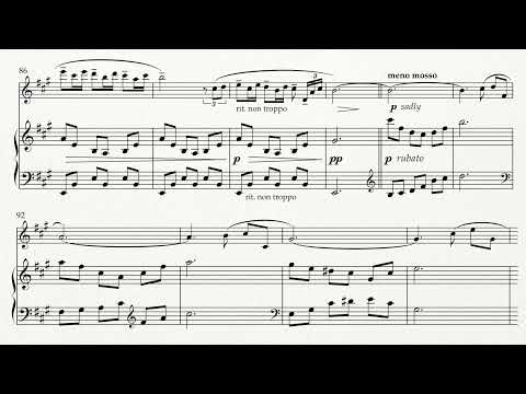 Herman Beeftink - "Nocturne" Flute and Piano (Sheet Music)