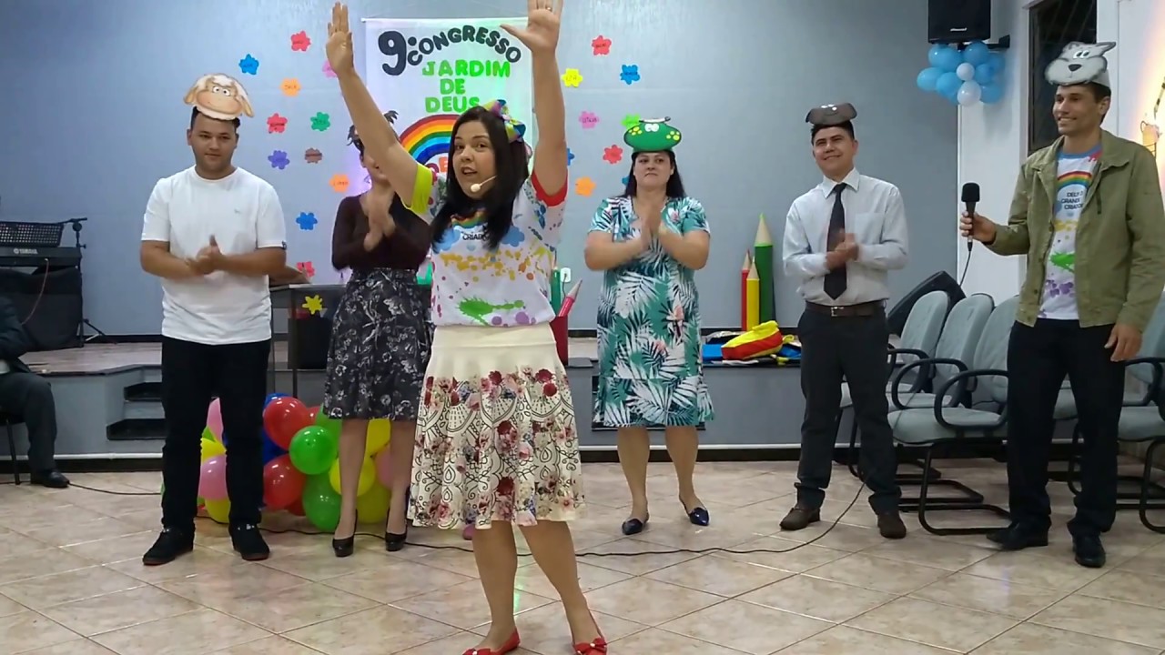 Dinâmica para culto infantil/ cantora Aline Araújo lá na arca de noé.
