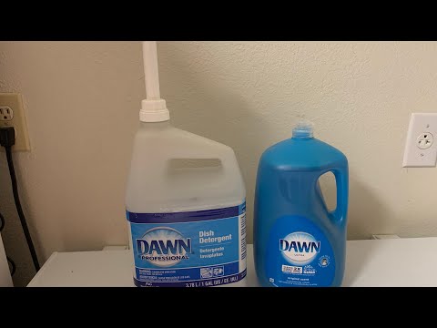 Dawn Dish Detergent - Professional vs Regular