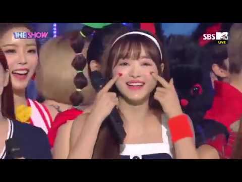 OH MY GIRL Comeback & Winning Stage "BUNGEE (Fall in Love)" The Show (8/13/2019)