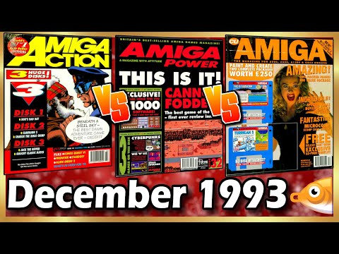 Cover Disk Face Off -  December 1993 | CU Amiga, Amiga Power, Amiga Action