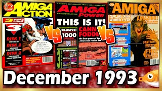 Cover Disk Face Off -  December 1993 | CU Amiga, Amiga Power, Amiga Action