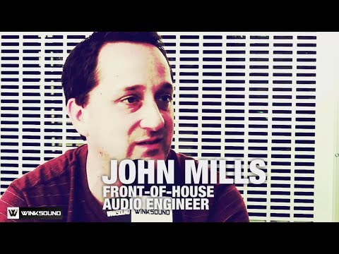 Running through a sound check with a band with John Mills | PreSonuSphere 2013 | WinkSound