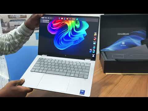 HP OmniBook X Flip 14-fm0058TU Next Gen AI PC #unboxing