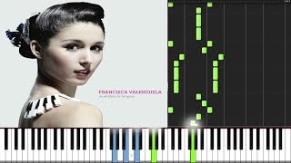 Afortunada - Francisca Valenzuela PIANO TUTORIAL