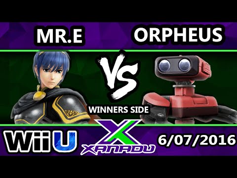 S@X 153 - Mr.E (Marth) Vs. Orpheus (R.O.B.) SSB4 Tournament - Smash Wii U - Smash 4