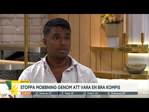 Kampanj mot mobbning igång: ”Våga säga hej” - Nyhetsmorgon (TV4)