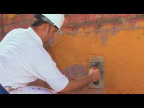 Powder plaster texture wall finish
