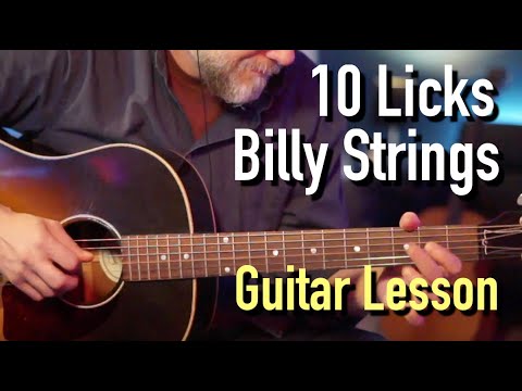 10 Billy Strings Guitar Licks