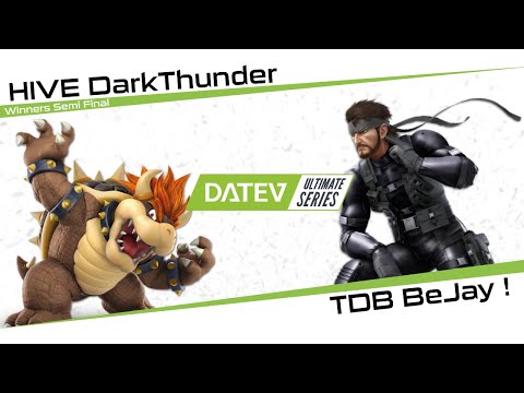 DATEV Ultimate Series #1 - A new Era [WSF] - HIVE | DarkThunder (Bowser) Vs. TDB | BeJay! (Snake)