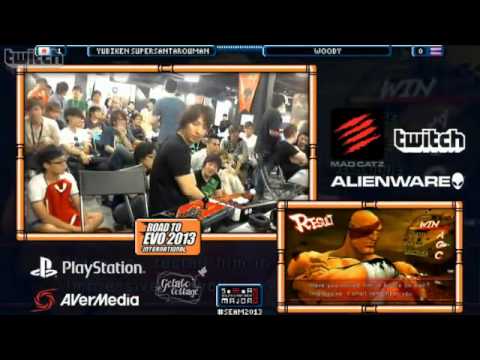 SEAM2013 day2 スパ4AE2012 プール16 Losers す～ぱ～三太郎マン