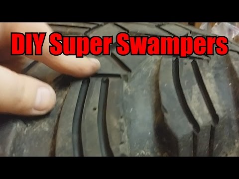 DIY Super Swamper Tires and Grooving Retread