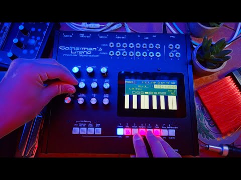 Stereo Drone Music /// Gotharman's Urano Modular Synth #TTNM