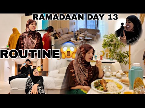 MAALINTA 14 AAD RAMADAAN ROUTINE IYO GURIGEYGA CUSUB..?😱😍