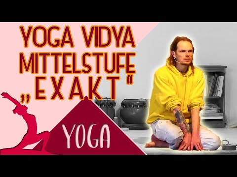 Yogastunde "Exakt" mit Mahindra - Yoga Vidya Mittelstufe Live - 09:15 Uhr 15.02.2021