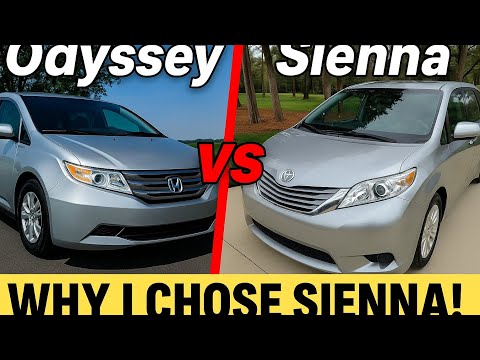 Toyota Sienna vs. Honda Odyssey | Honest 6 year review.
