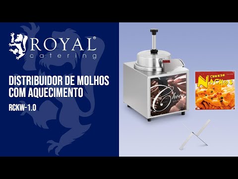vídeo - Distribuidor de molhos com aquecimento - Com função de aquecimento - 3,3 l
