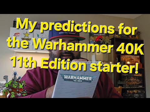 My predictions for the Warhammer 40K 11th Edition Launch Box - Space Marines v Orks on Armageddon!