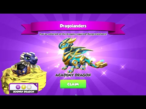 Got Legendary Academy Dragon-Dragon Mania Legends | Hatched Hogwin Dragon | DML