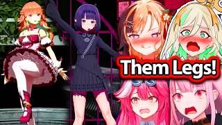 HoloEN Reaction To Kiara and Ina New 3D Outfit Is Hilarious 【Hololive】