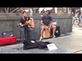 The Black Keys-Lonely Boy (acoustic busking cover) by L.A. Woods