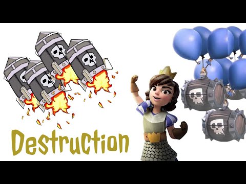 DESTROYING IMPOSSIBLE MATCHUPS With 2.9 Rocket Cycle Log Bait Deck