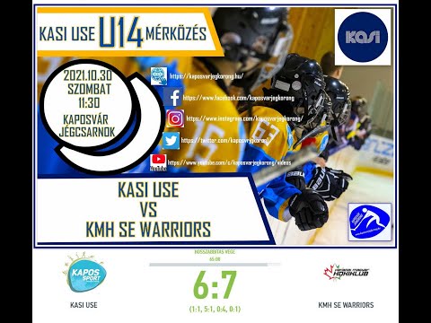 U14 KASI USE - KMH Jégkorong mérkőzés összefoglaló 2021.10.30.