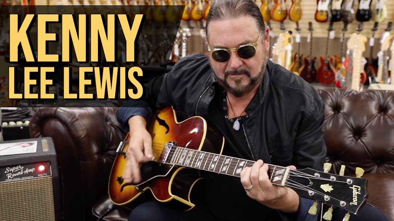 Kenny Lee Lewis playing a 1968 Gibson ES-175 at Norman's Rare Guitars