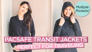 Bewertung von Pacsafe's Anti-Theft Transit Damen Reisejacke und Hoodie