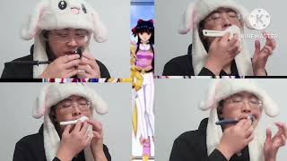 檄!帝国華撃団 木のスプーン達で演奏してみた
