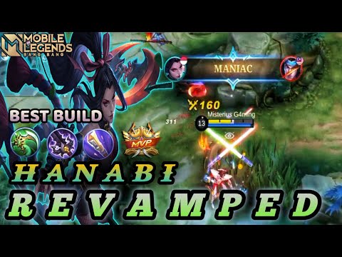 New Revamped Marksman Hanabi Scarlet Flower (Misterius Gaming) - Mobile Legends Bang-bang