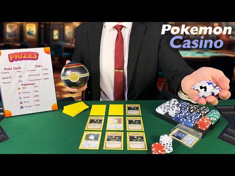 ASMR Pokémon Card Slots Game 🎰| Pokémon Casino Roleplay |