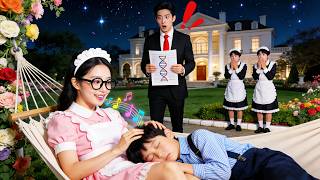 💕ابن CEO المشاغب طرد 999 مربية… لكنه نام بهدوء في حضن خادمة ريفية جديدة! الحب يبدأ!