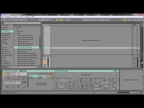 Hands On Ableton Live 9 Vol. 1 - Simpler Presets laden und vorhören