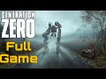 Generation Zero Full Playthrough 2019 (Solo) (All Main Missions) No Commentary Longplay