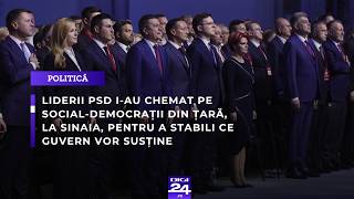 Liderii PSD i-au chemat pe social-democrații din țară pentru a stabili ce Guvern vor susține