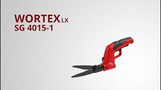 Cordless garden shears WORTEX LX SG 4015-1