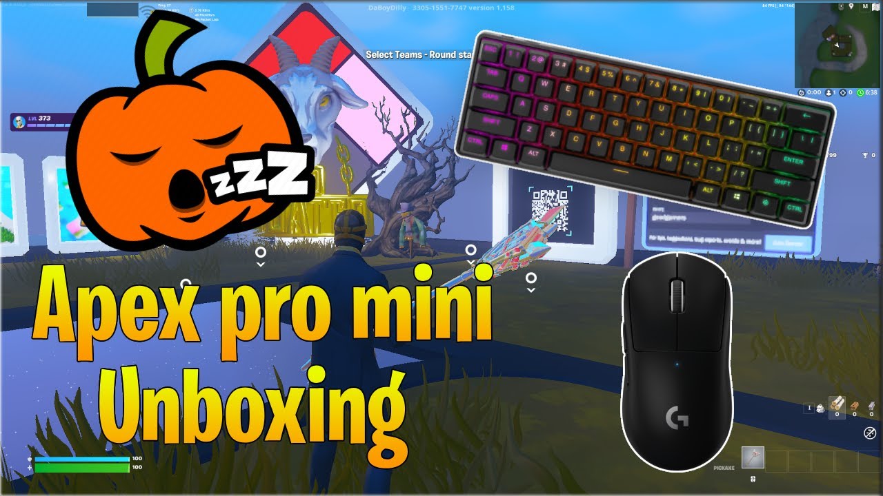 Unboxing the SteelSeries Apex Pro Mini + Fortnite ASMR Gameplay