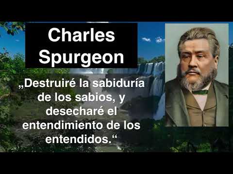 1 Corintios 1,19. Devocional de hoy. Charles Spurgeon en español.