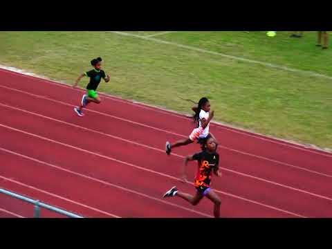 Girl's 60m Prelims Heat 3 TimesSpann Present Trojan Indoor-Outdoor Trials 2024