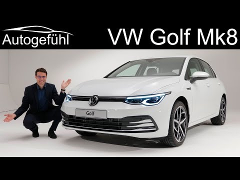 all-new Volkswagen Golf Mk8 Exterior Interior Premiere - Autogefühl